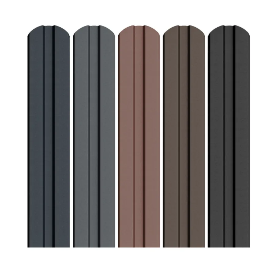 Șipcă Gard Metalică Sofia Dublu Vopsit SSAB Mat 0.60 x 1500 mm