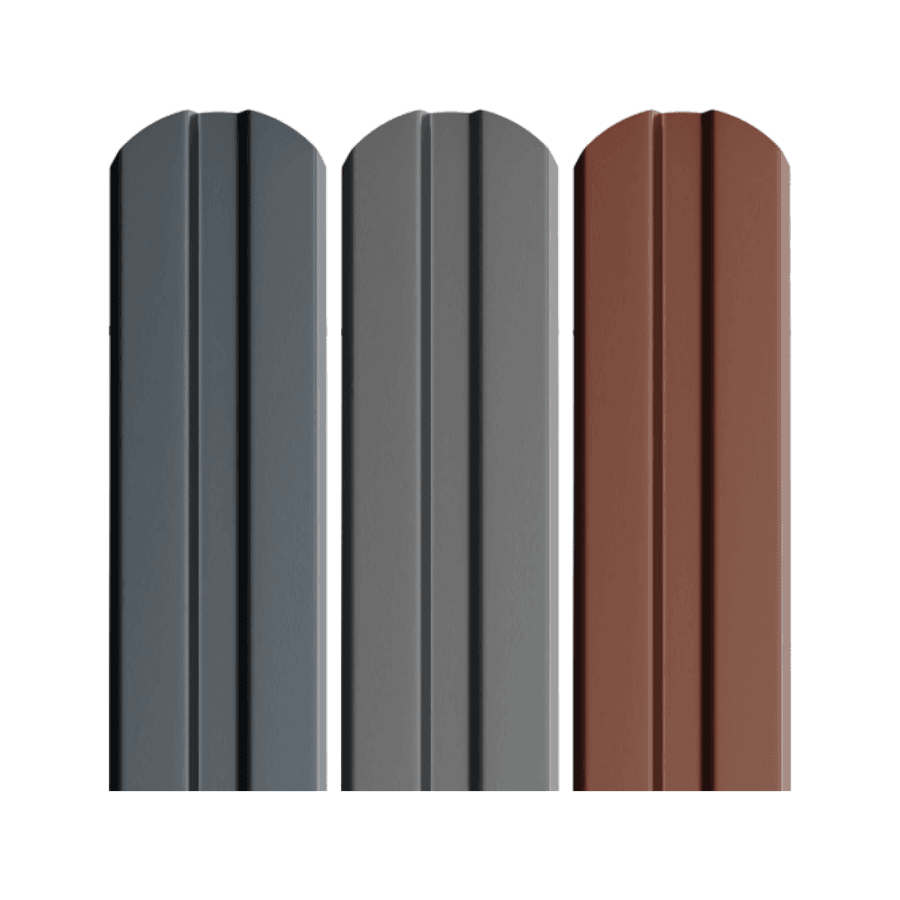 Șipcă Gard Metalică Sofia Dublu Vopsit Lucios 0.40 x 1750 mm
