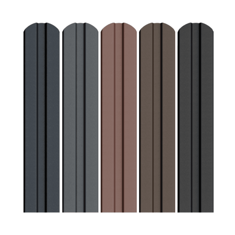 Șipcă Gard Metalică Sofia Dublu Vopsit Mat 0.50 x 1750 mm