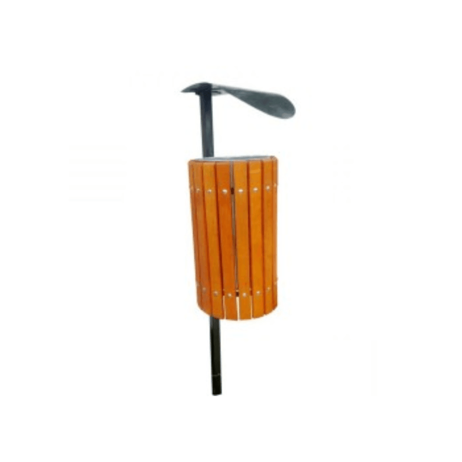 Coș De Gunoi Stradal Model 34 Cu Scrumieră