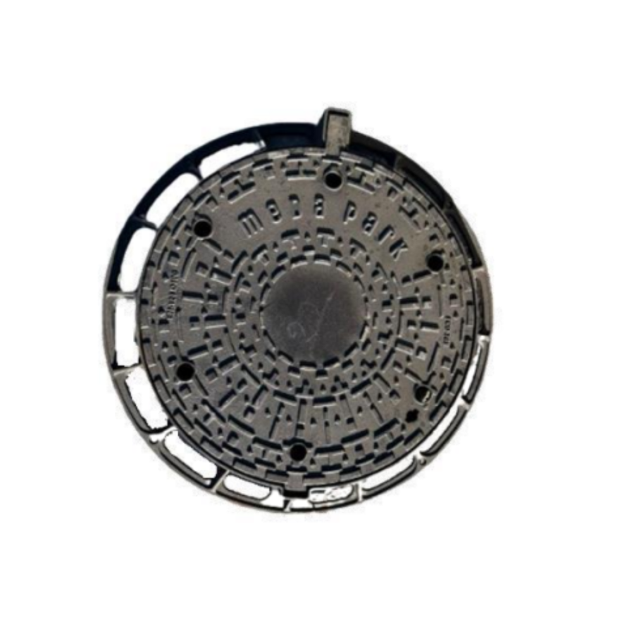 Capac D.400 785*100 Ventilat cu Închizător și Ramă Rotundă
