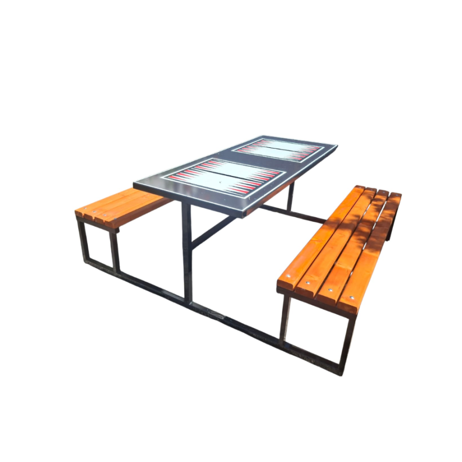 Masă de Table cu 2 Băncuțe model 2
