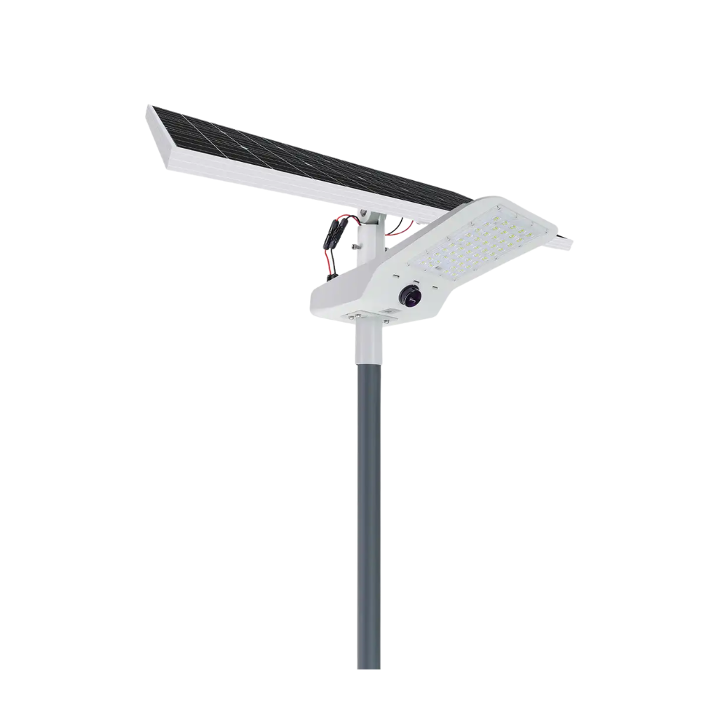 Stâlp Fotovoltaic Mobil 3m – 20W LED, 95Wp, 60Ah