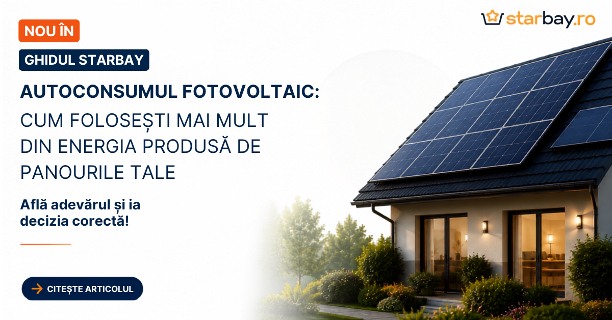 Autoconsumul fotovoltaic: cum folosești mai mult din energia produsă de panourile tale